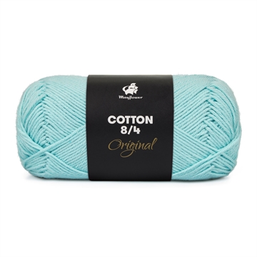 Cotton 8, Pastelblå - 1455