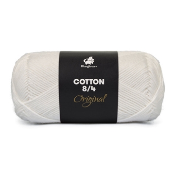 Cotton 8, hvid - 1402