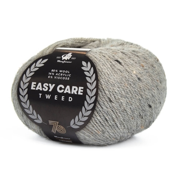 Easy Care Tweed, lysegrå