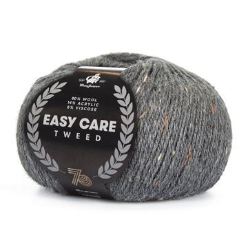 Easy Care Tweed, koksgrå