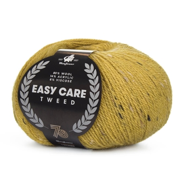 Easy Care Tweed, gylden oliven
