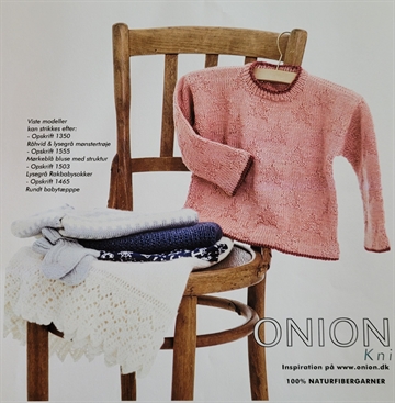 Stjernebluse - Organic Wool+Nettles no4 Onion Knit