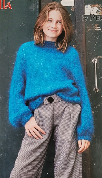 Raglansweater til børn i Bella by Permin