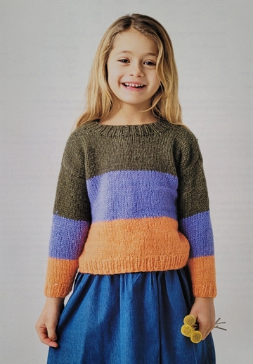 Stribet sweater - Alice