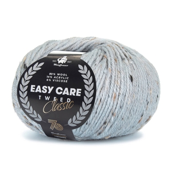 Easy Care Classic Tweed - sølvgrå