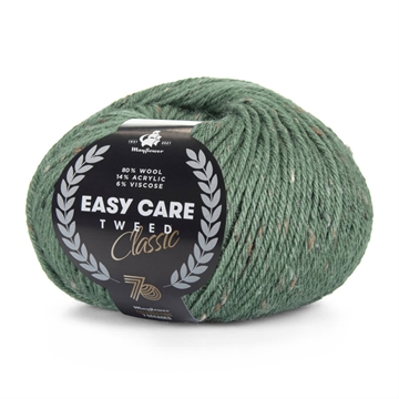 Easy Care Classic Tweed  støvet grøn