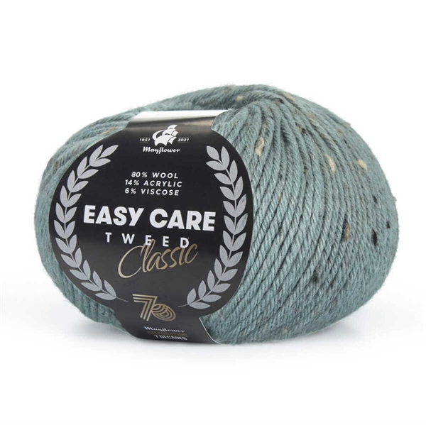 Easy Care Classic Tweed støvet salvie
