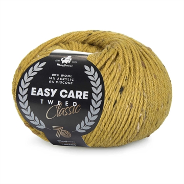 Easy Care Classic Tweed gylden oliven