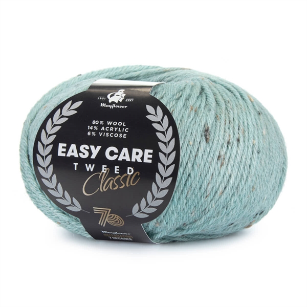Easy Care Classic Tweed, Akvamarin - 598