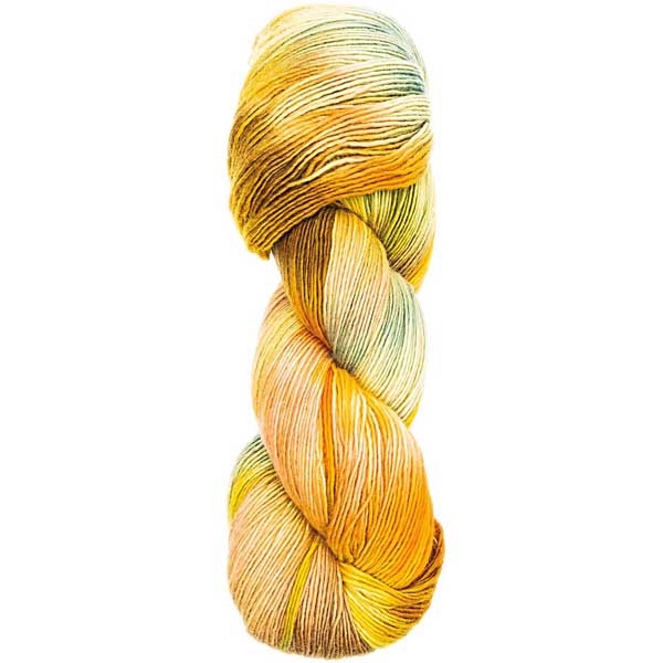 Hand Dyed Happiness -gul-grøn