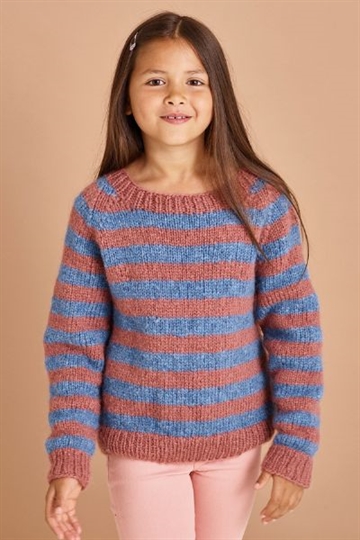 Raglansweater med striber Alice
