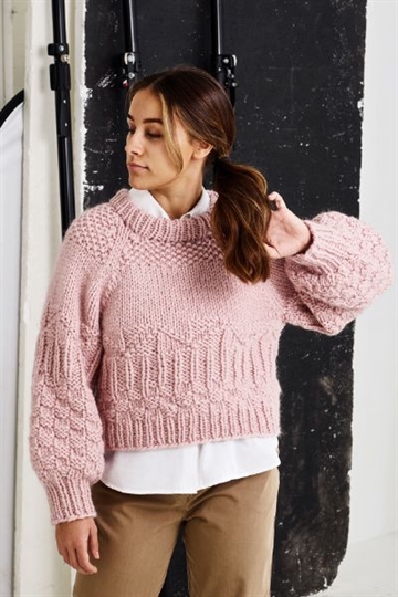 Betty by Permin - sweater med struktur