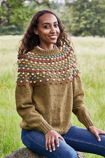 Sweater med boblebærestykke Esther