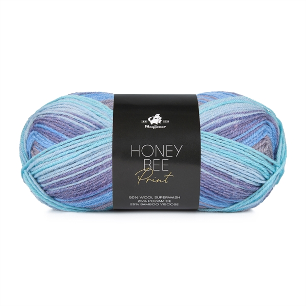 Mayflower HoneyBee Print,  Vandfald - 1033