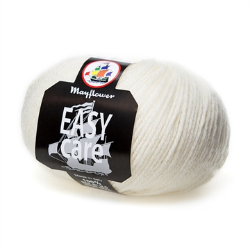 Mayflower uldgarn easy care råhvid