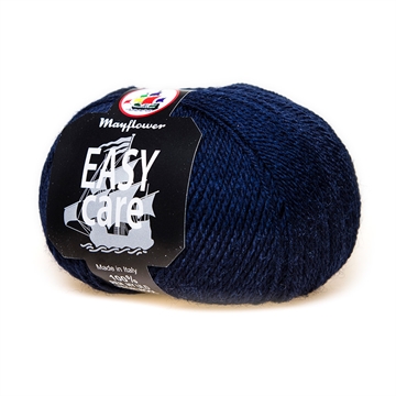 Mayflower uldgarn easy care marineblå