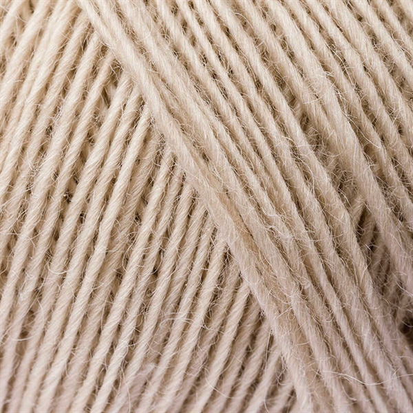 Soft Organic Wool + Nettles, Beige 17