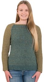 Sweater med tankestreger - Bio Balance