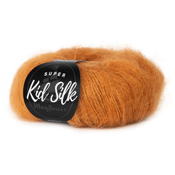 Super Kid Silk - brændt mandel