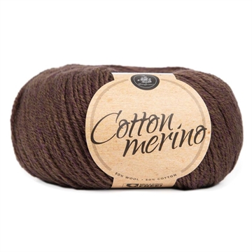 Cotton Merino Mayflower, bregnebrun