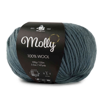 Molly FIne gråblå
