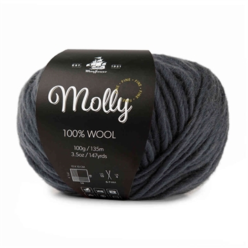 Molly Fine gråsort