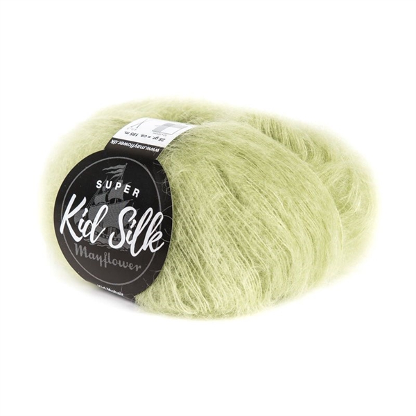 Kid Silk Mohair, Lys lime - 12