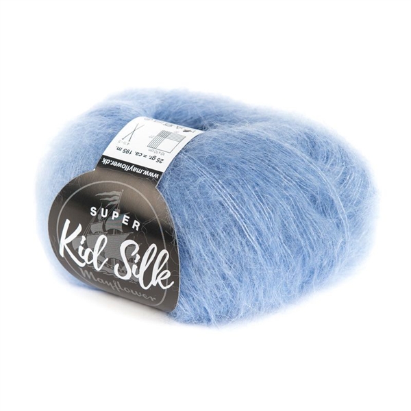 Kid Silk Mohair, lyseblå - 30