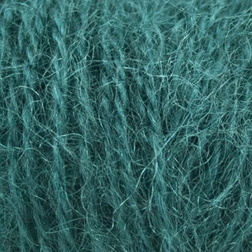 Mohair + Wool - grøn petrol, 21