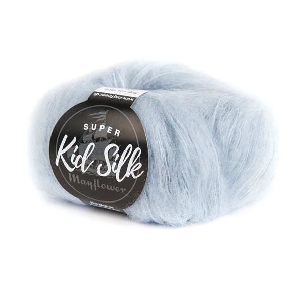 Kid Silk Mohair, Pastelblå 29