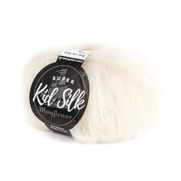 Kid Silk Mohair, Råhvid - 06