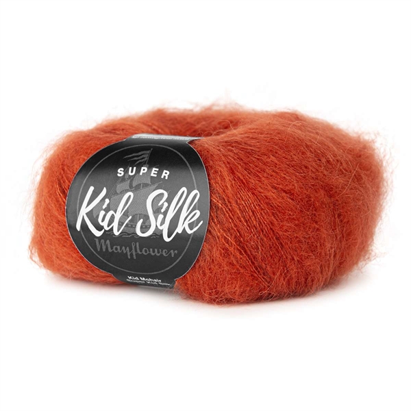 Super Kid Silk - rød okker