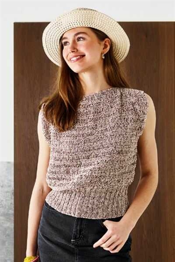 Sommerbluse i Viola by Permin