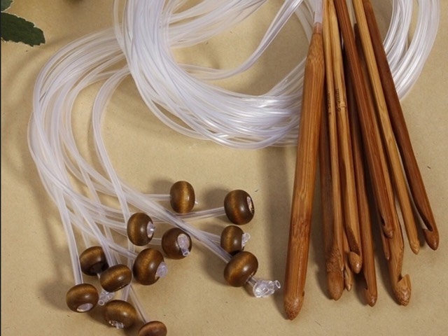 Tunesisk hæklenål bambus find dit hækletilbehør hos Fru Hyasinth