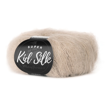 Super Kid Silk, Maflower - varm grå