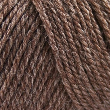 Organic Wool+Nettles, Brun - 803