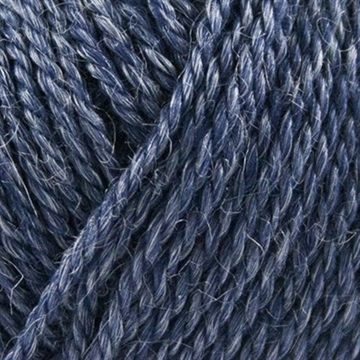 Organic Wool+Nettles - Jeansblå, 810