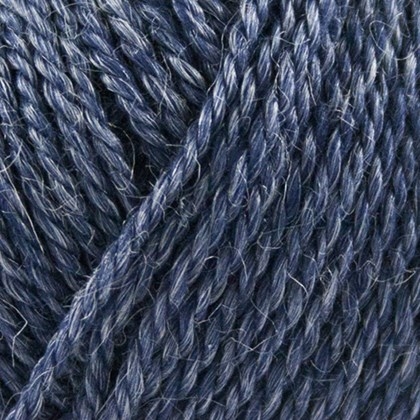 Organic Wool+Nettles - Jeansblå, 810