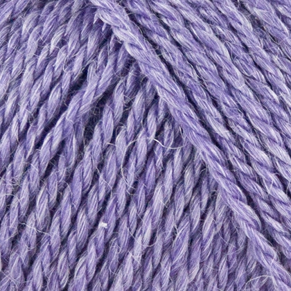 Organic Wool+Nettles, Lavendel lilla - 837
