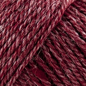Organic Wool+Nettles - Mørk rød, 808